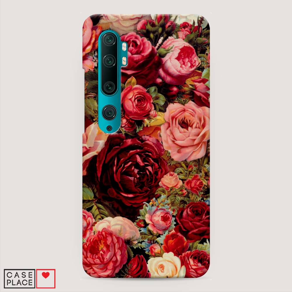 

Пластиковый чехол "Розы винтажные" на Xiaomi Mi Note 10, 37320-6