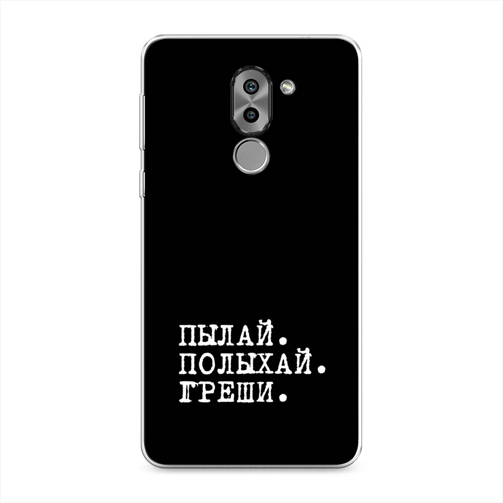 

Чехол Awog на Honor 6X "Пылай и греши", Разноцветный, 60750-6