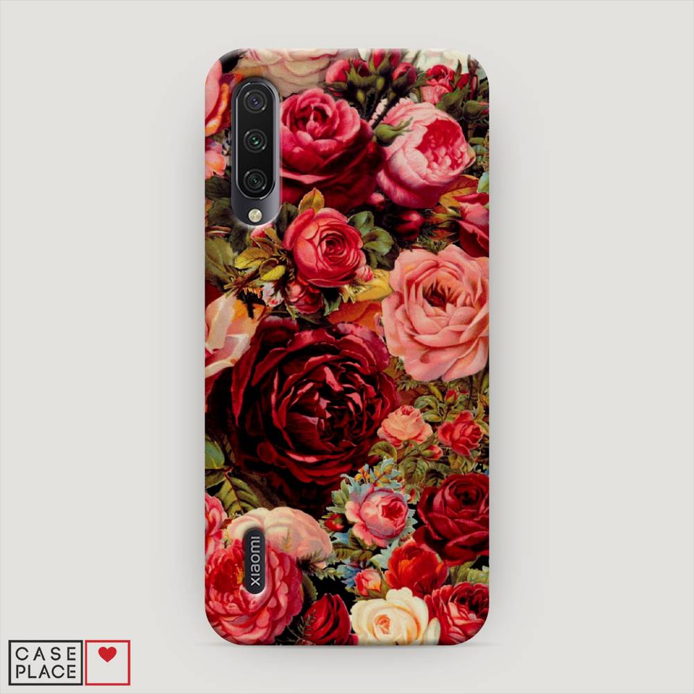 

Пластиковый чехол "Розы винтажные" на Xiaomi Mi CC9E, 35920-6