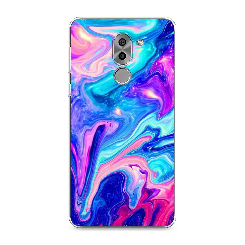 

Чехол Awog на Honor 6X "Потеки краски", Разноцветный, 60750-10