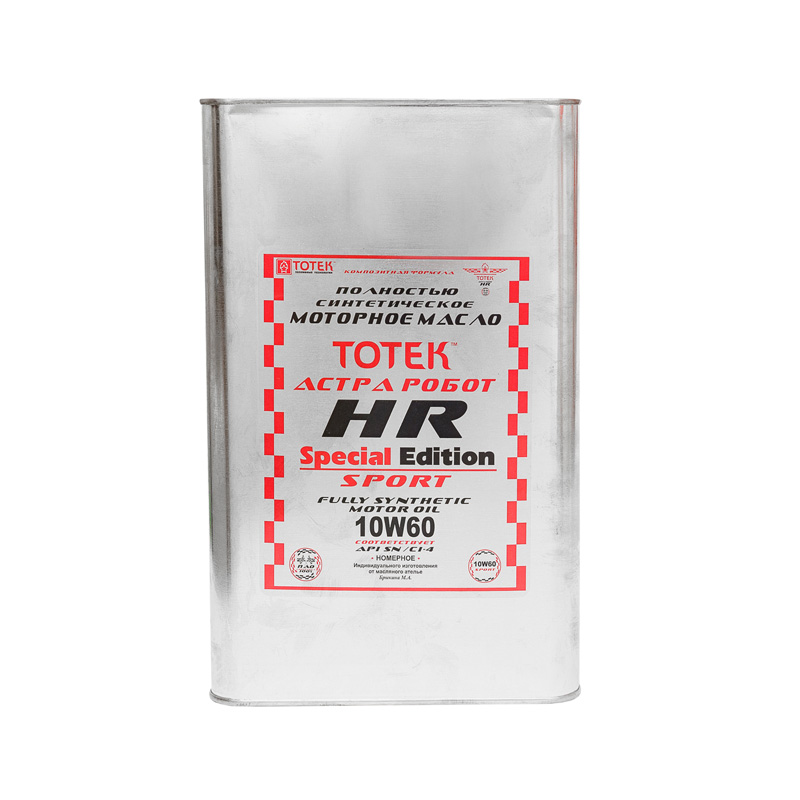 

Моторное Масло Totek Hr-Se Sae 10W60 Sport (20Л. Жесть) ТОТЕК арт. HR1060020