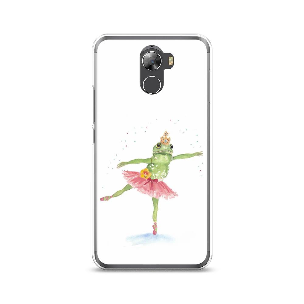 

Чехол на Wileyfox Swift 2 "Лягушка-балерина", Зеленый, 210350-4