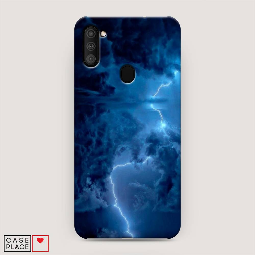 

Пластиковый чехол "Молния" на Samsung Galaxy M11, 2100620-3