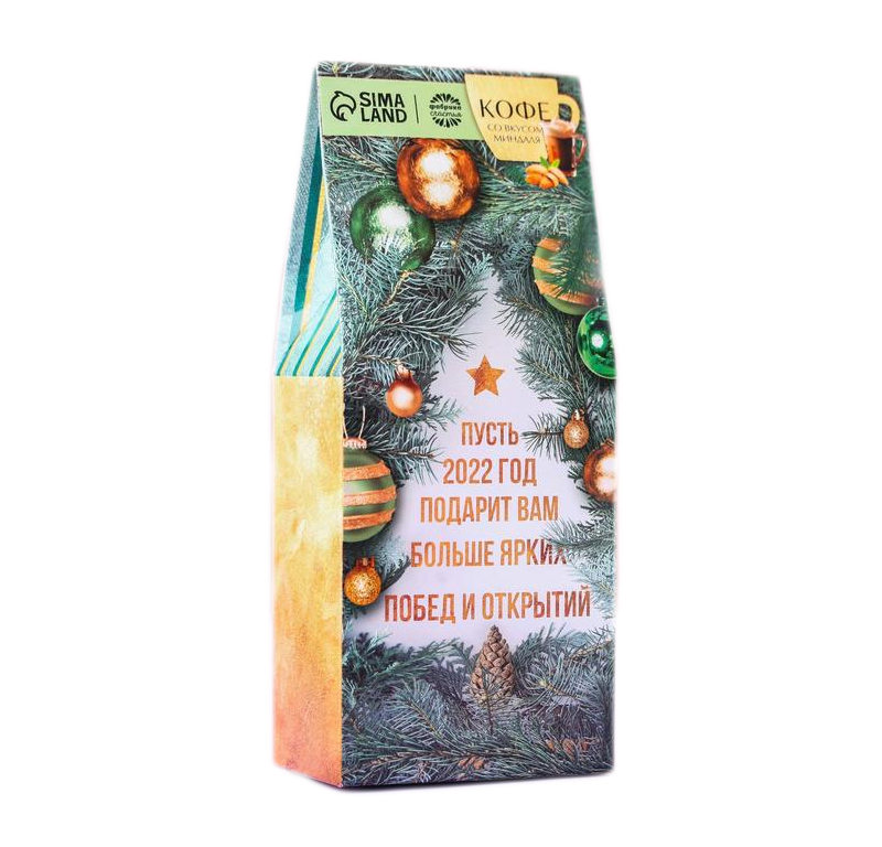 

Кофе молотый Больше ярких побед и открытий, вкус: амаретто, 100 г