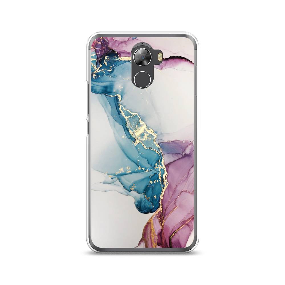 

Чехол на Wileyfox Swift 2 "Розовые разводы рисунок", 210350-3
