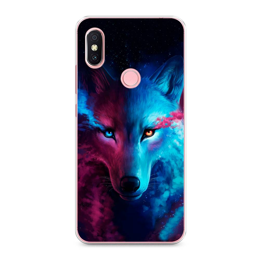 

Чехол Awog на Xiaomi Redmi S2 (Redmi Y2) "Волшебный волк", Разноцветный, 33650-1