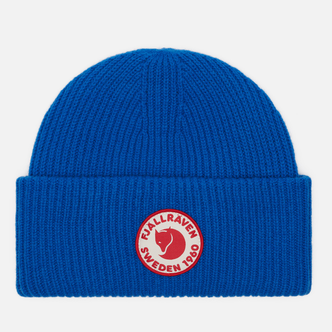 

Шапка бини мужская Fjallraven 1960 Logo, синий, 1960 Logo