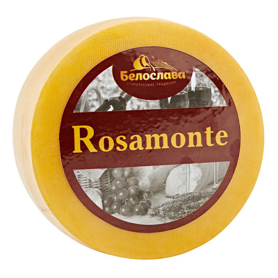 

Сыр полутвердый Белослава Rosamonte 50%
