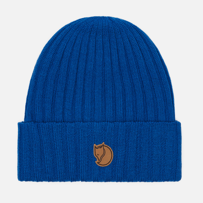 

Шапка бини мужская Fjallraven Byron Wool, синий, Byron Wool