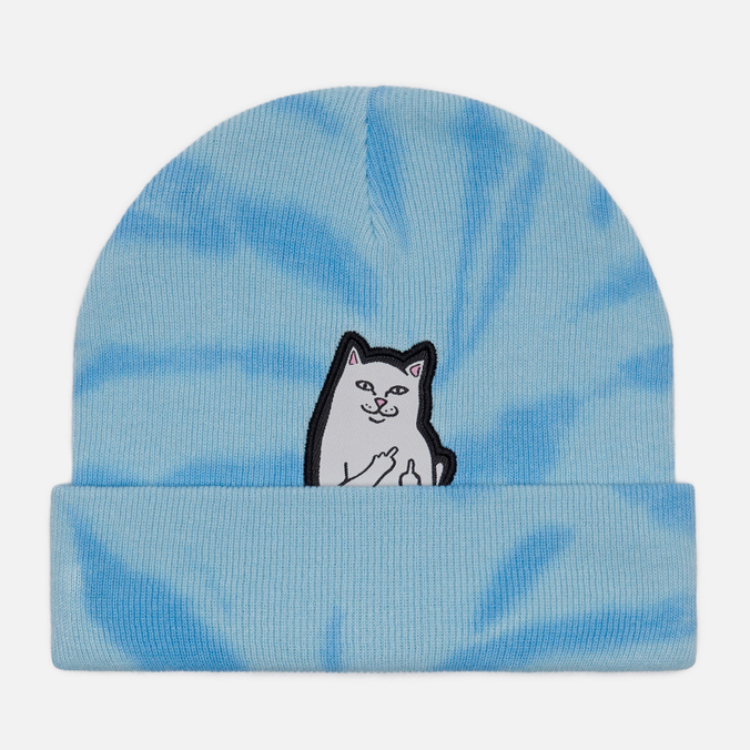 

Шапка бини мужская Ripndip Lord Nermal Beanie, голубой, Lord Nermal Beanie
