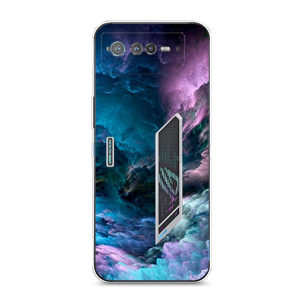 

Чехол для Asus ROG Phone 6 "Загадочное небо", Синий;фиолетовый, 44650-2