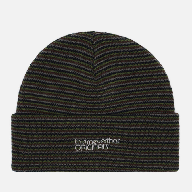 

Шапка бини мужская Thisisneverthat Originals Striped, зелёный, Originals Striped