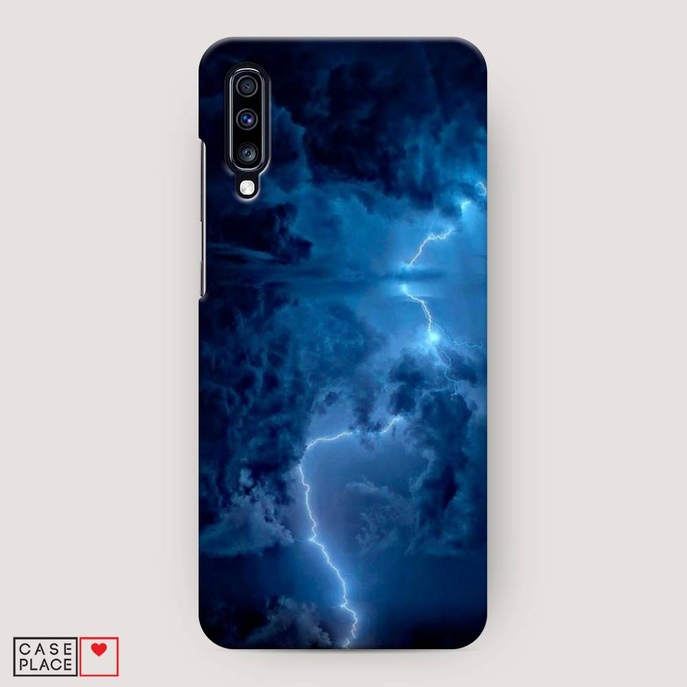 

Пластиковый чехол "Молния" на Samsung Galaxy A70, 28120-3