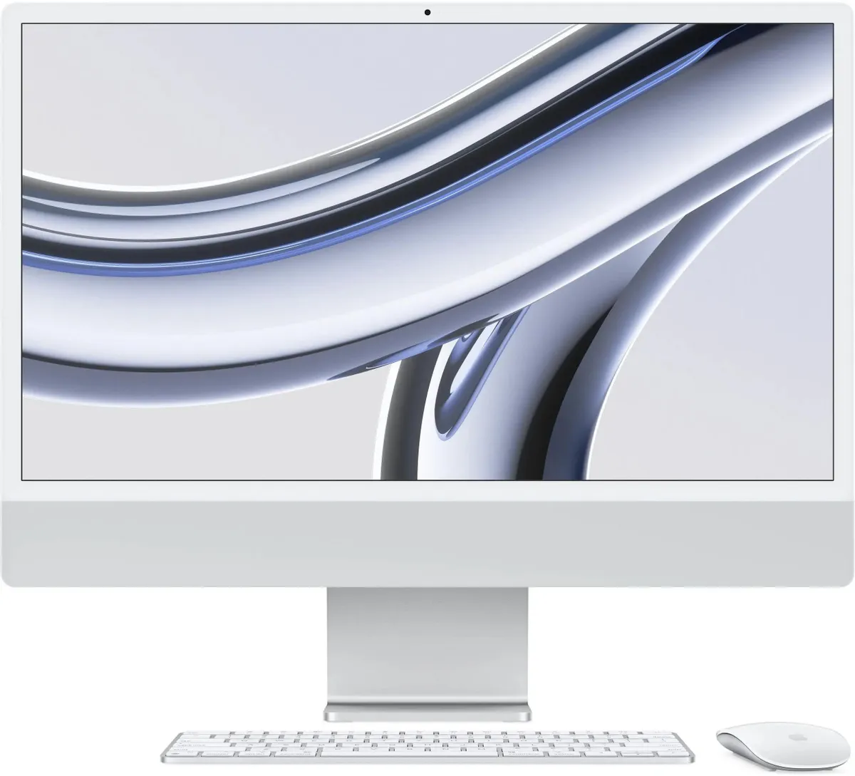 

Моноблок Apple iMac 24 2023 M3/8Gb/512Gb/M3 8-Core серебристый (Z1950022V), iMac 24