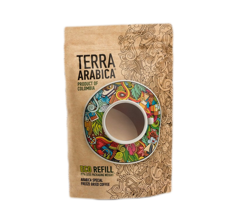 

Кофе TERRA ARABICA Product of Colombia 75 г, кристал