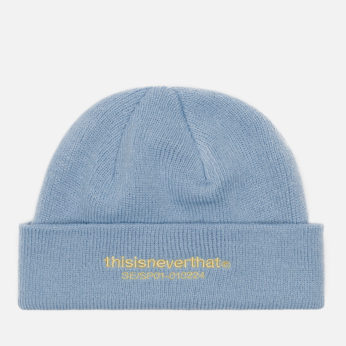 

Шапка бини мужская Thisisneverthat T-Logo Short, голубой, T-Logo Short