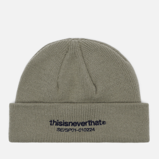

Шапка бини мужская Thisisneverthat T-Logo Short, зелёный, T-Logo Short