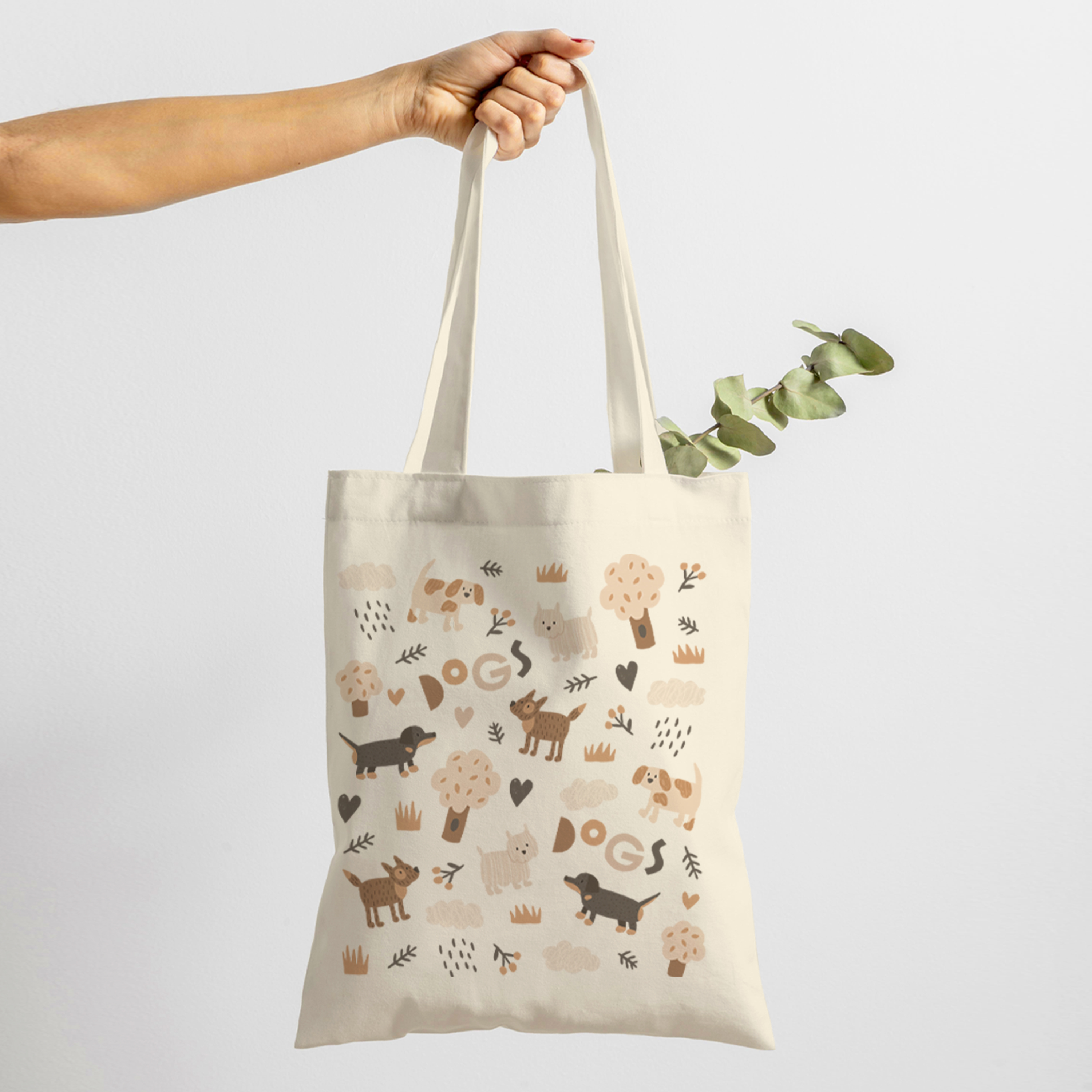 Шоппер унисекс Gerasim B-DOGS, собачки