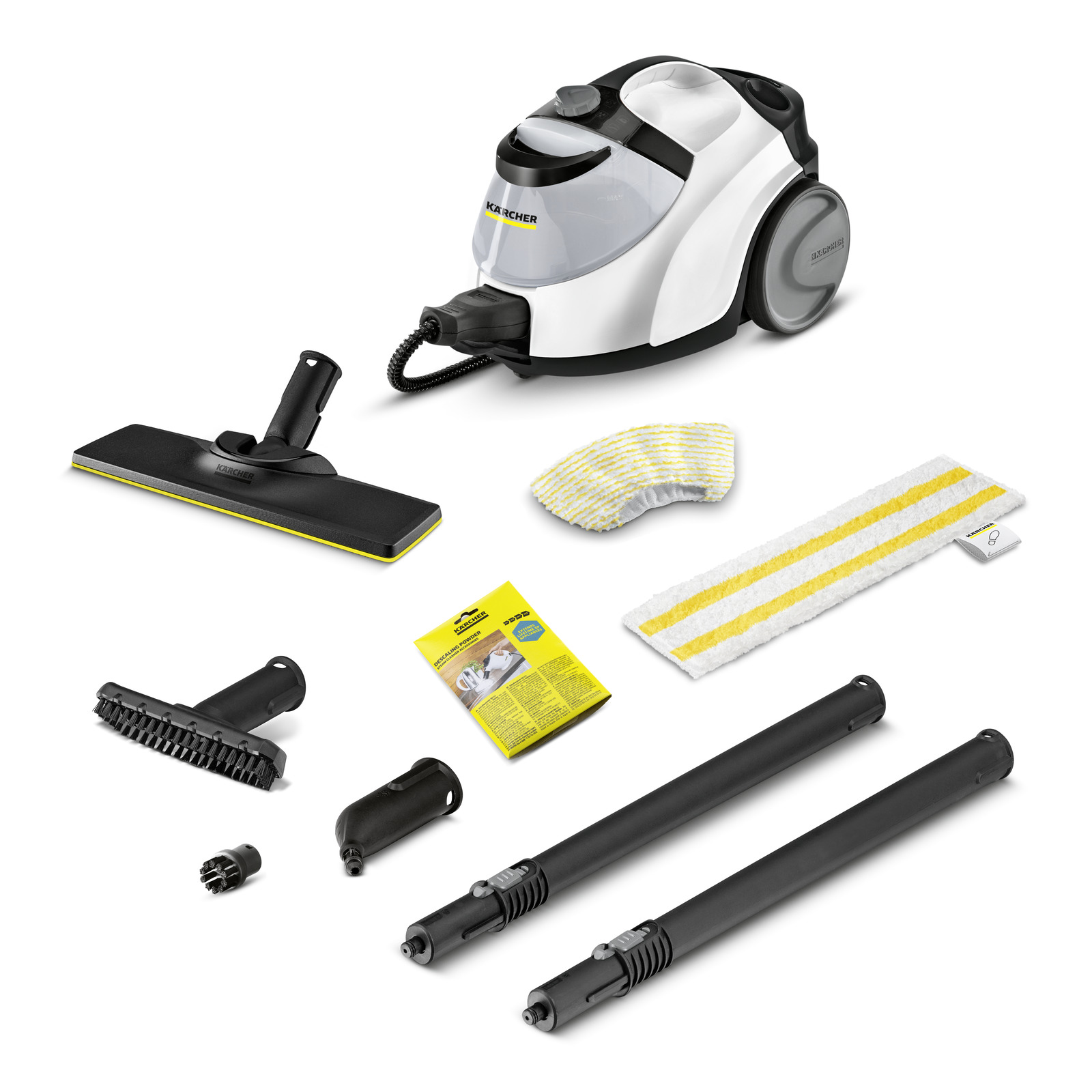 

Пароочиститель Karcher SC 5 EasyFix Iron Plug белый, SC 5 EasyFix Iron Plug
