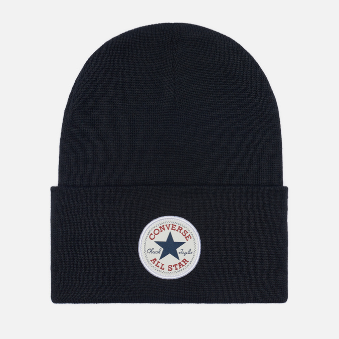 

Шапка бини мужская Converse Chuck Patch, чёрный, Chuck Patch