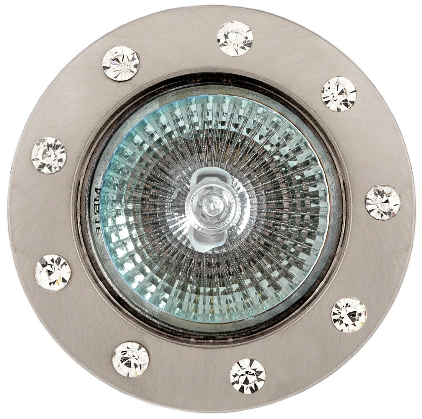 

Светильник потолочный встраиваемый DE FRAN FT 192 GAB G5.3 50 Вт бронза со стразами