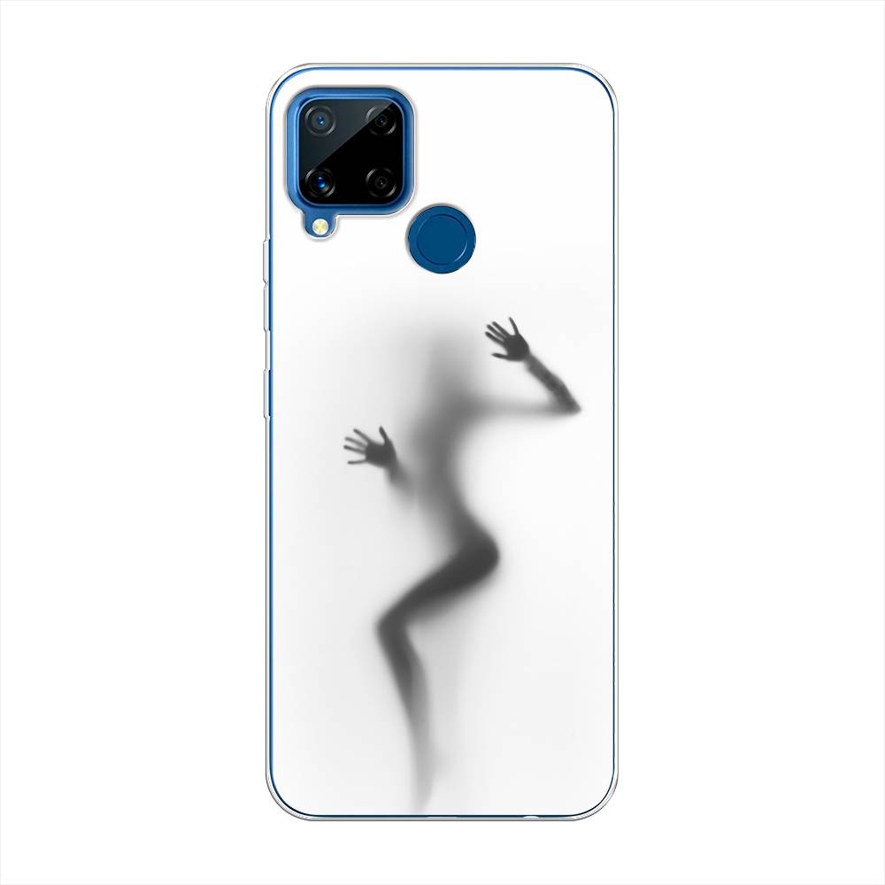 

Чехол Awog на Realme C15 "Девушка в душе", Разноцветный, 255050-7