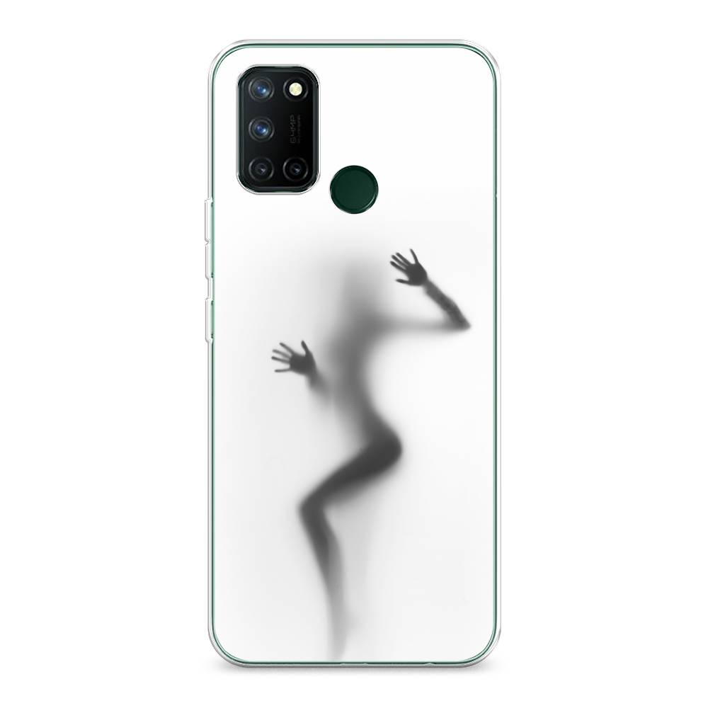 

Чехол Awog на Realme 7i "Девушка в душе", Разноцветный, 253950-7