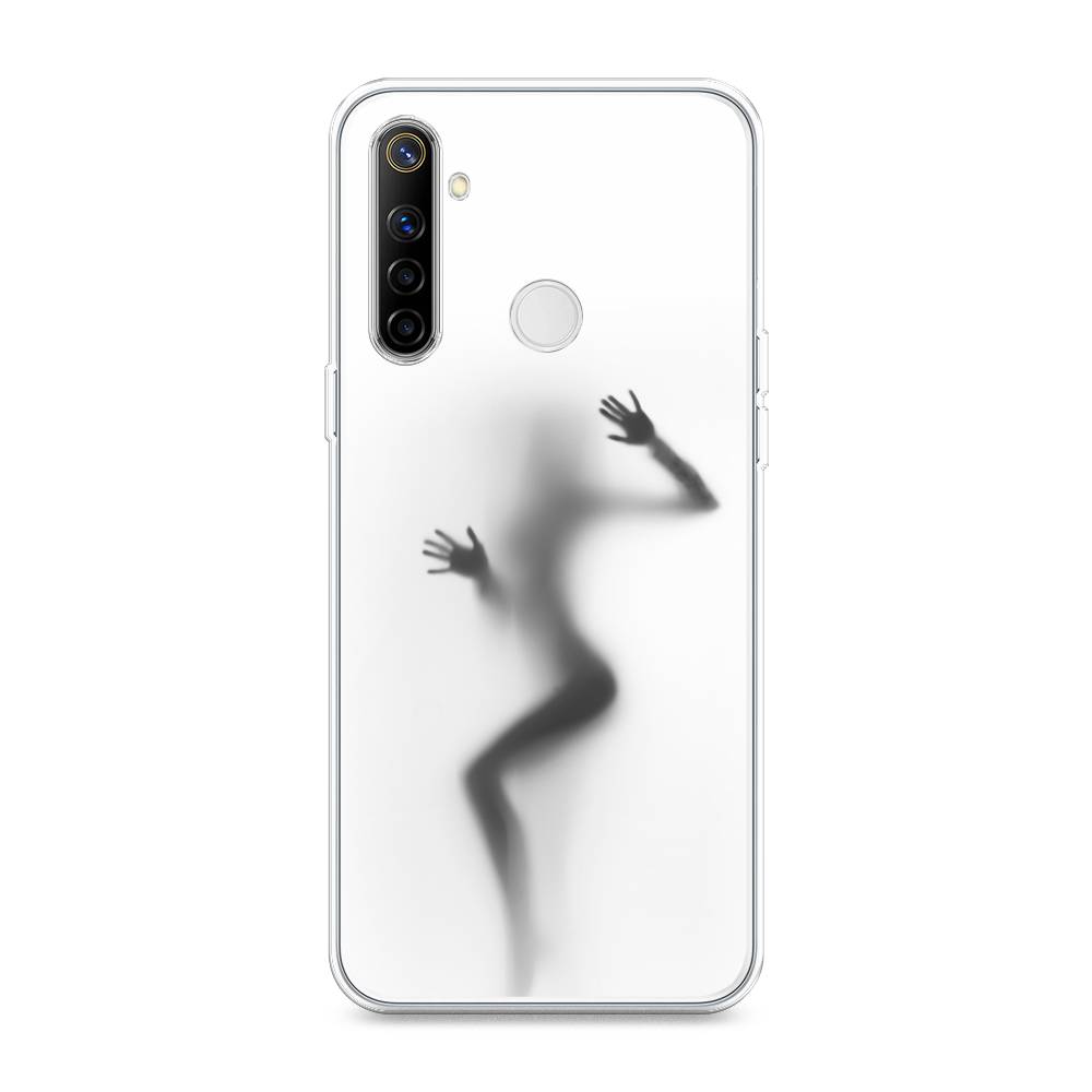 

Чехол Awog на Realme 6i "Девушка в душе", Разноцветный, 252950-7
