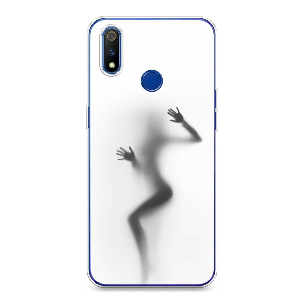 

Чехол Awog на Realme 3 Pro "Девушка в душе", Разноцветный, 251250-7