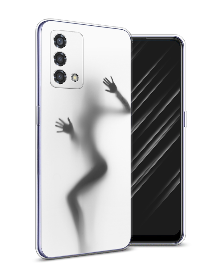 

Чехол Awog на Oppo Reno 6 Lite "Девушка в душе", Разноцветный, 259550-7