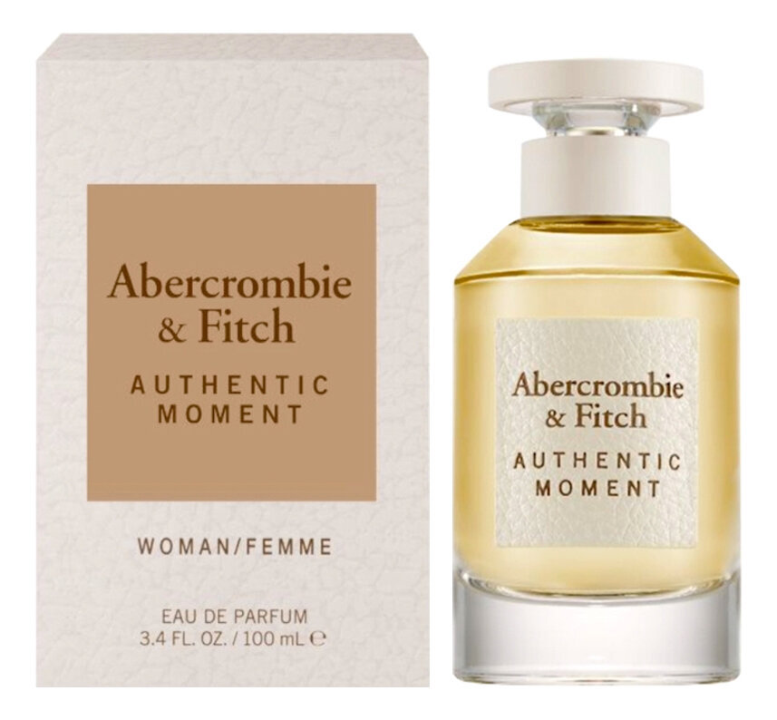 

Парфюмерная вода Abercrombie & Fitch Authentic Moment Woman для женщин 100 мл, Authentic Moment Woman