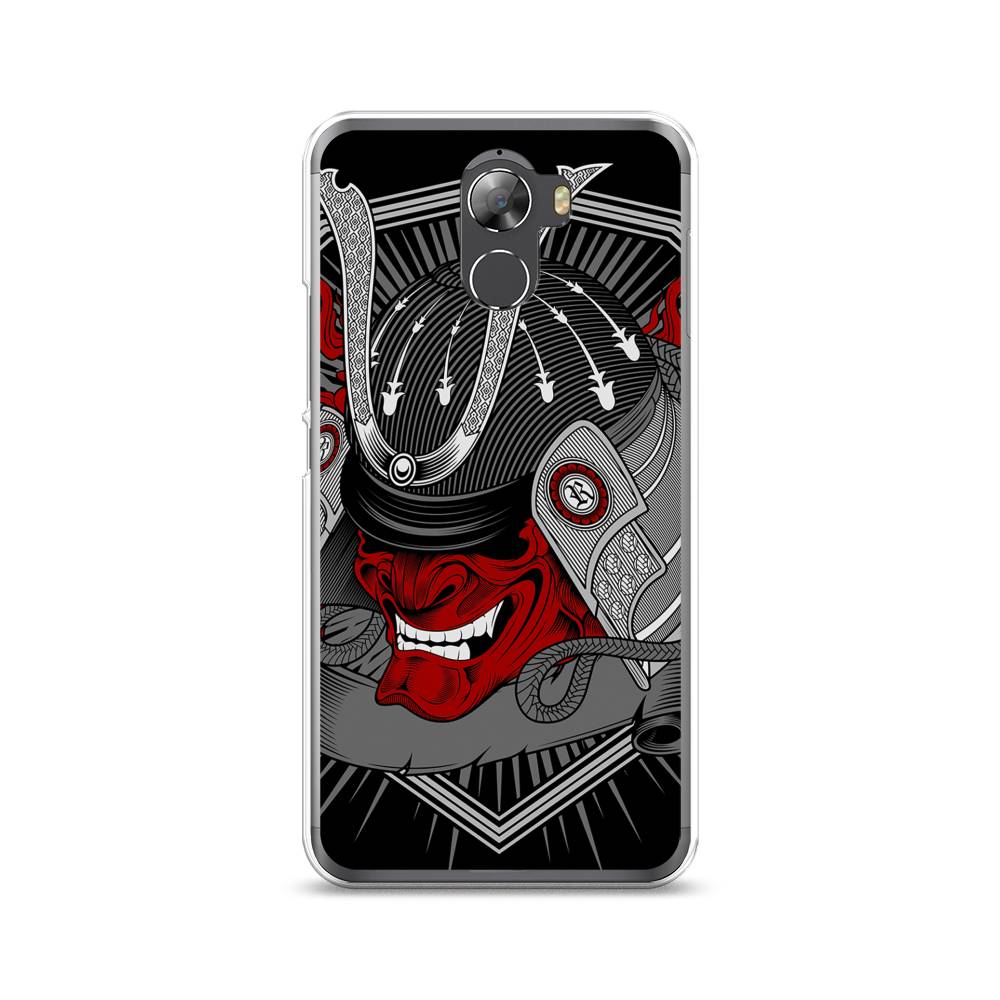 

Чехол на Wileyfox Swift 2 "Красная маска самурая", Белый;красный;черный, 210350-4