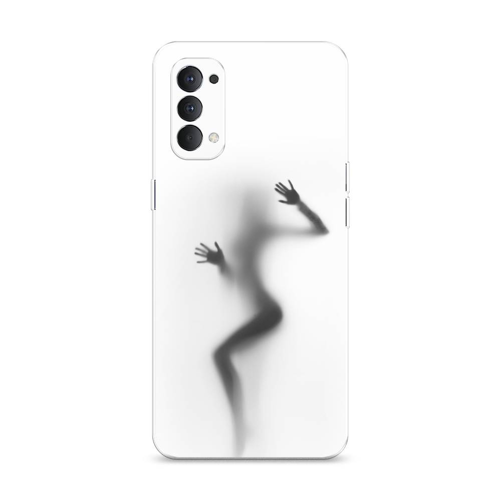 

Чехол Awog на Oppo Reno 4 4G "Девушка в душе", Разноцветный, 259450-7