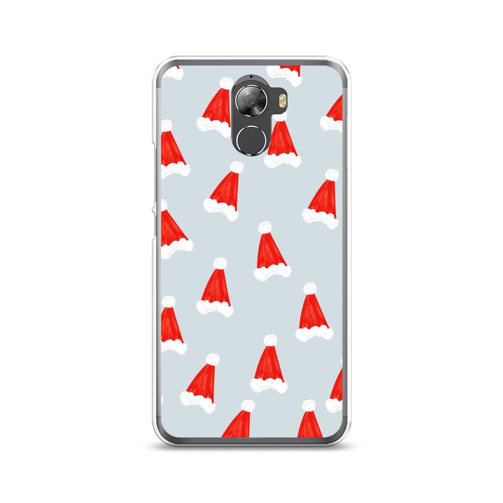 

Чехол на Wileyfox Swift 2 "Новогодние шапочки", Белый;красный;серый, 210350-5
