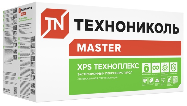 

Пенополистирол экструдированный Технониколь100х580х1180 мм/ 0,6844 м2/ 0,06844 м3