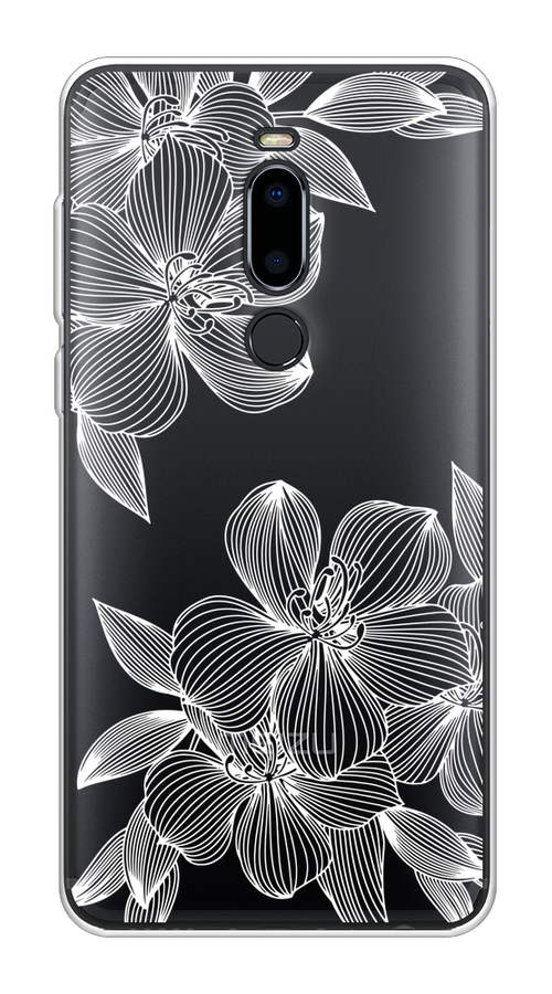 

Чехол на Meizu M8 "Крокус", Белый;прозрачный, 73150-1