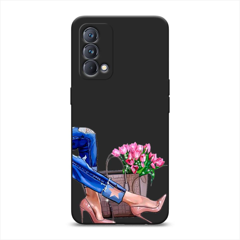 

Чехол Awog 2510452-1 для Realme GT Master Edition "Каблучки", Синий, 2510452-1