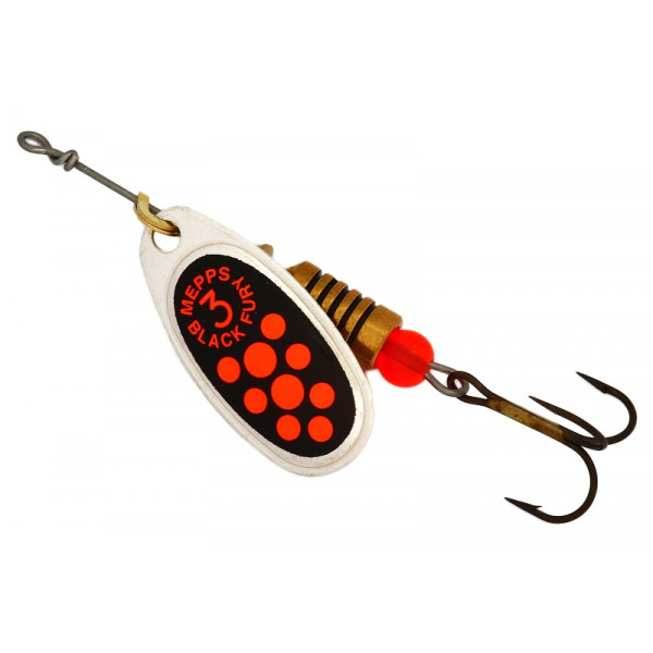 

Блесна Mepps Comet Black Fury OR Fluo Orange №3 (6,5гр), 00-00022499
