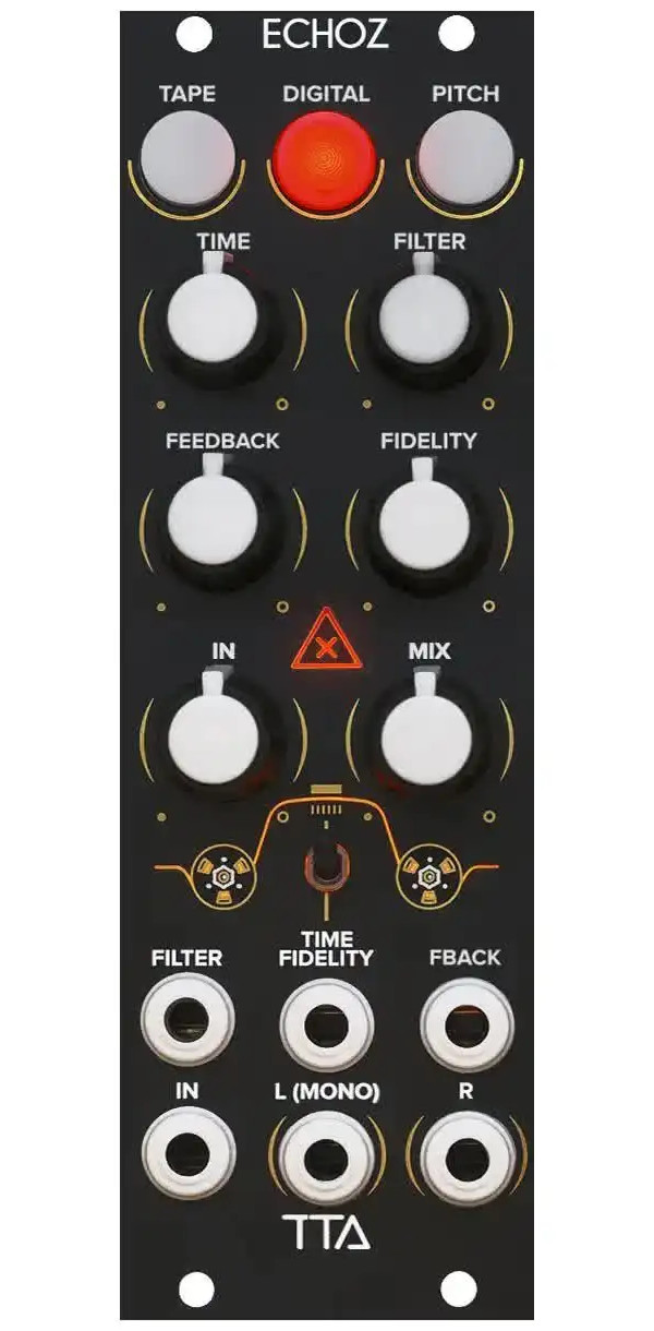 

Eurorack-модуль Tiptop Audio Echoz Time Delay Effect Collection Black, Echoz Time Delay Effect Collection Black