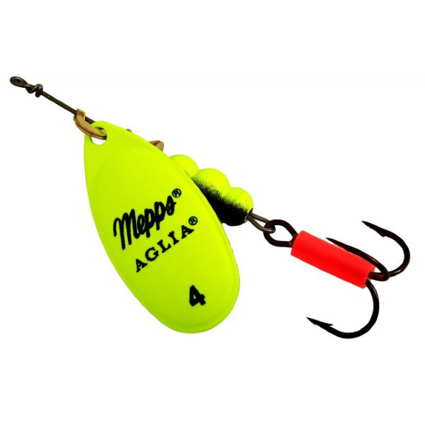 

Блесна Mepps Aglia Fluo Chartreuse №4 (9g), Зеленый, Aglia