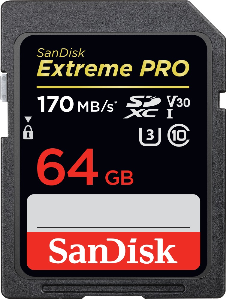 

Карта памяти SanDisk Extreme Pro SDHC 64GB (SDSDXXY-064G-GN4IN)