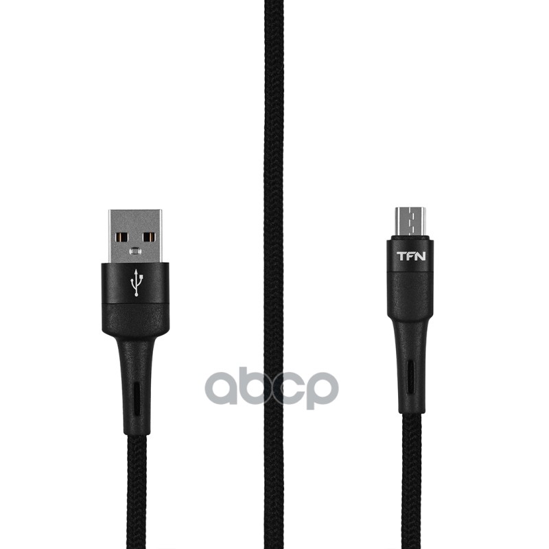 Кабель Microusb Envy 1.2m Нейлон Black TFN арт. TFN-C-ENV-MIC1MBK