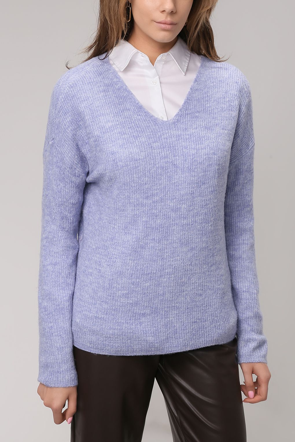 

Пуловер женский ONLY 2201 JEREMY голубой 2XL, 2201 JEREMY