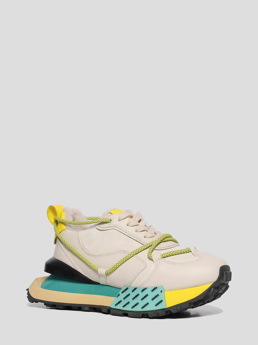 

Кроссовки женские Vitacci 1890303M бежевые 37 RU, Бежевый, 1890303