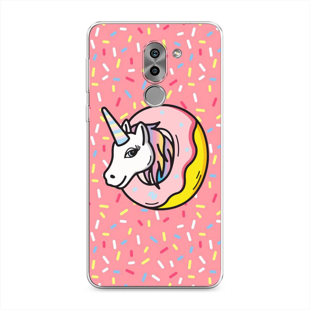 

Чехол Awog на Honor 6X "Единорог в пончике", Разноцветный, 60750-2