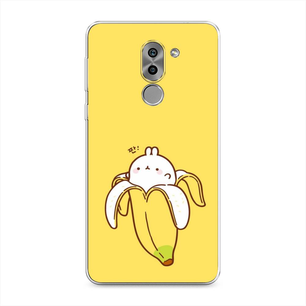 

Чехол Awog на Honor 6X "Зайчик-бананчик", Разноцветный, 60750-2