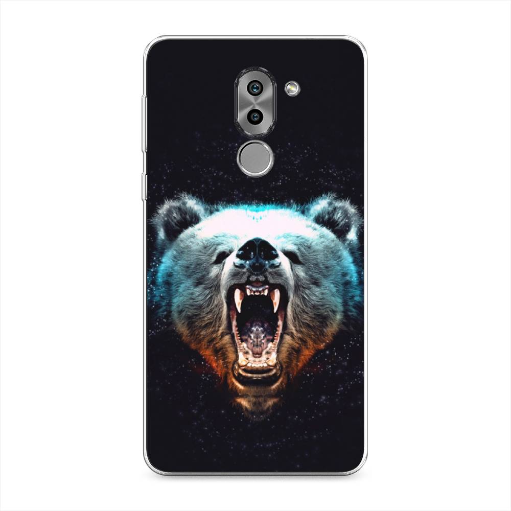 

Чехол Awog на Honor 6X "Медведь", Разноцветный, 60750-2