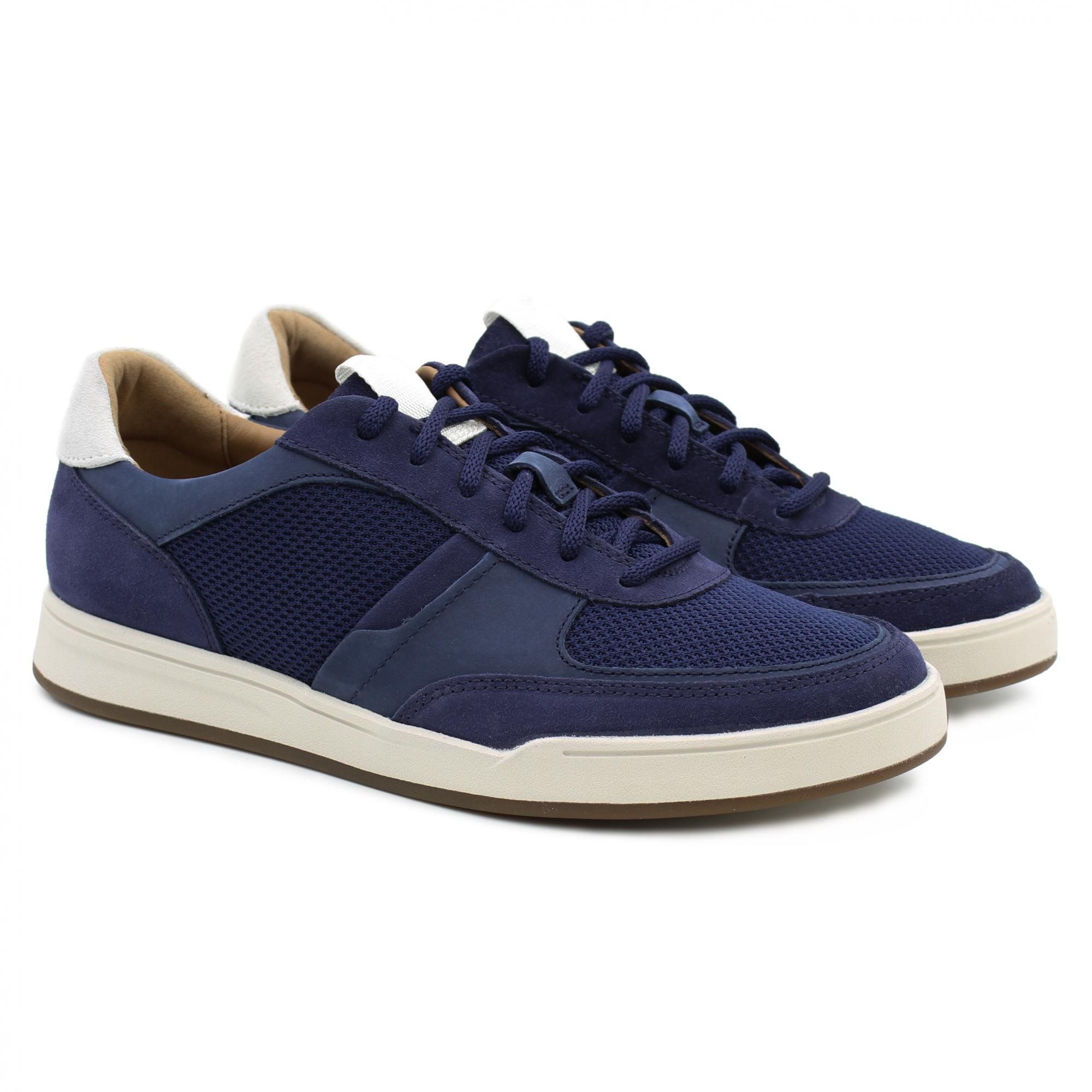 

Кеды мужские Clarks Bizby Lace 26159656 синие 41.5 EU, Bizby Lace 26159656