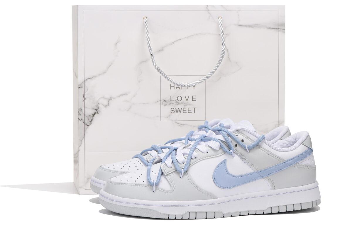 

Кеды унисекс Nike Dunk Low белые 43 EU, Белый, Dunk Low