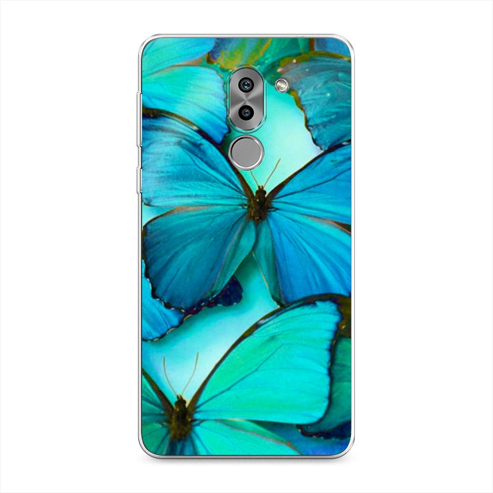 фото Чехол awog "неоновые бабочки" для honor 6x